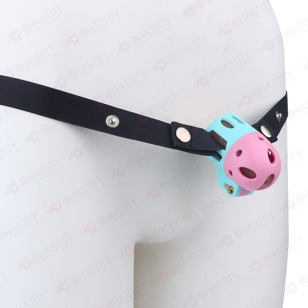 Missile-Tip Ringless Chastity Cage