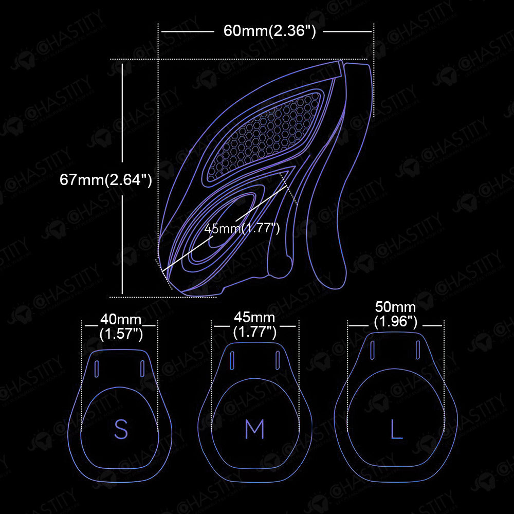 Mobile-Controlled Bee Sting Electric Shock Chastity As Punishment