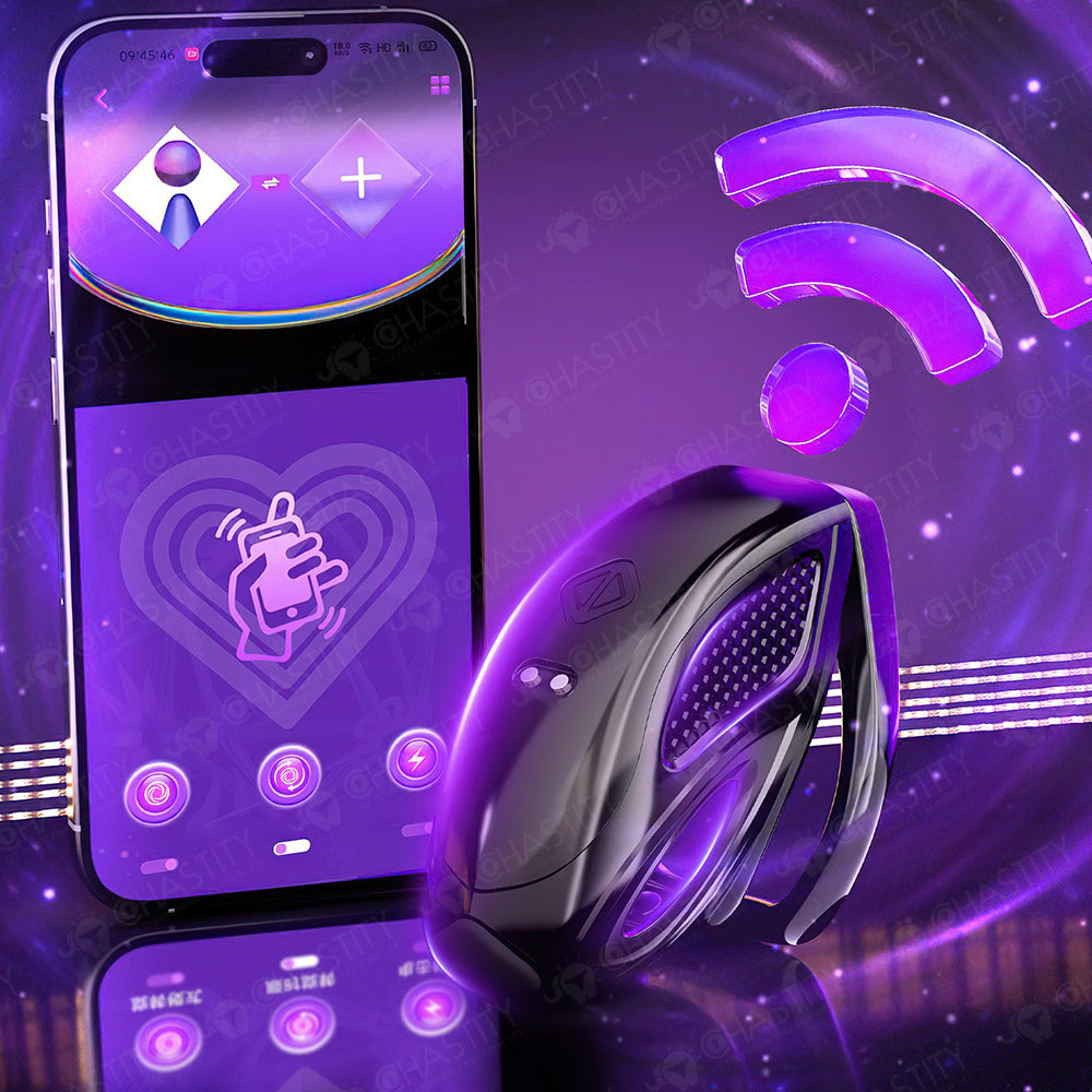 Mobile-Controlled Bee Sting Electric Shock Chastity As Punishment