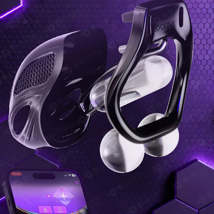 Mobile-Controlled Bee Sting Electric Shock Chastity As Punishment