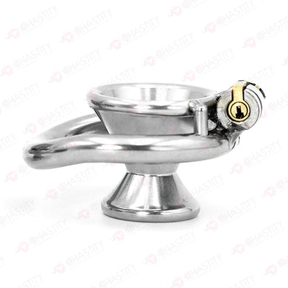 Negative Metal Funnel Chastity Cage