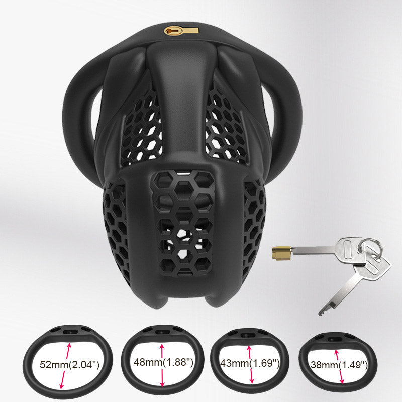 New Honeycomb Chastity Cage