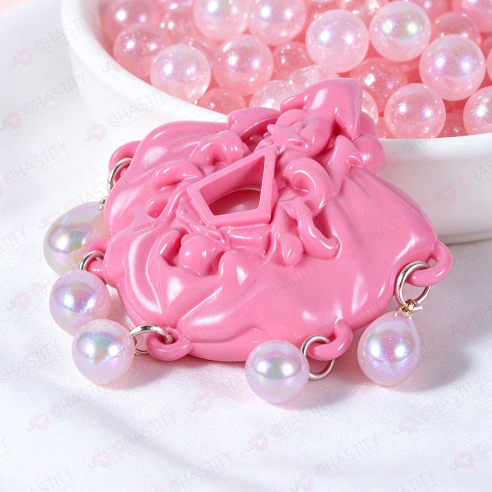 Ocean’s Tears Pearl Tassel Chastity Cage