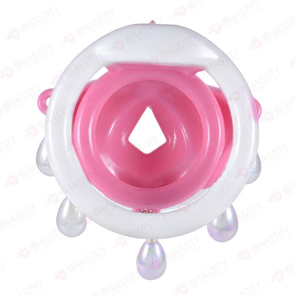 Ocean’s Tears Pearl Tassel Chastity Cage
