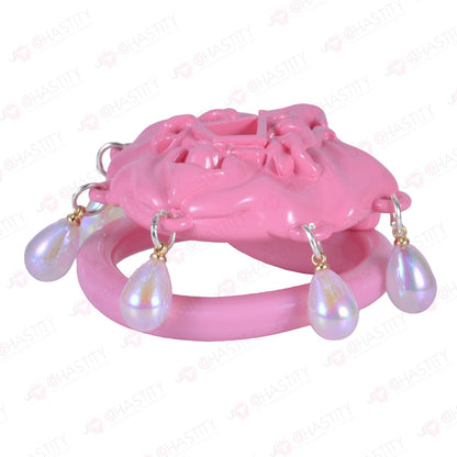 Ocean’s Tears Pearl Tassel Chastity Cage