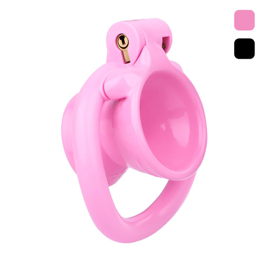 Opening Hourglass-Shaped Chastity Cup