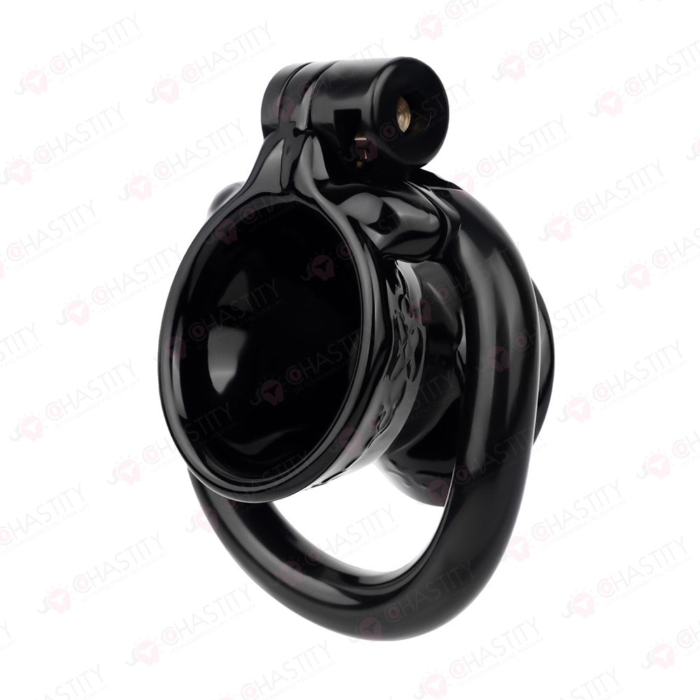 Opening Hourglass-Shaped Chastity Cup