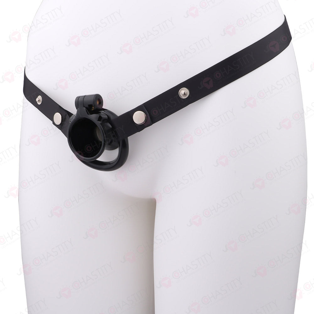Opening Hourglass-Shaped Chastity Cup