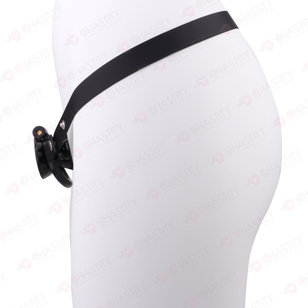 Opening Hourglass-Shaped Chastity Cup