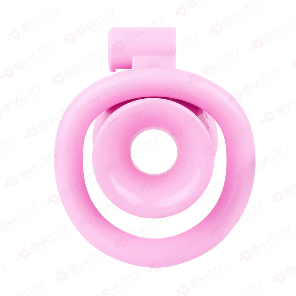 Opening Hourglass-Shaped Chastity Cup