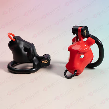 Ox Head Penis Leash Chastity Cage