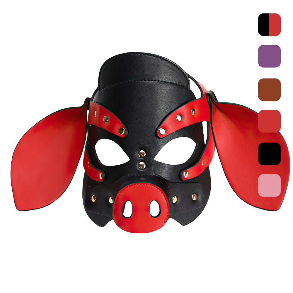 Pet Humiliation Roleplay Pig Mask