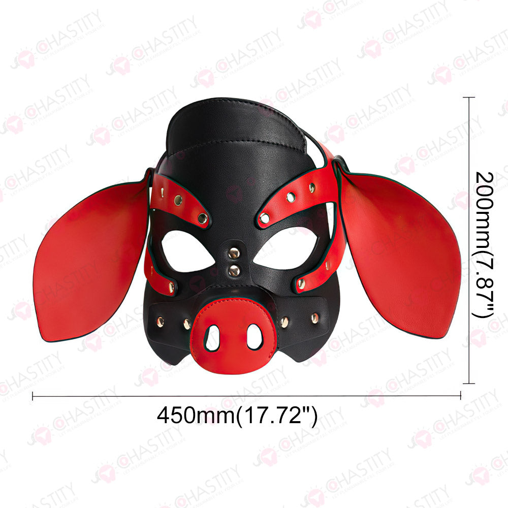 Pet Humiliation Roleplay Pig Mask