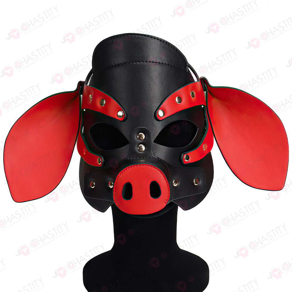 Pet Humiliation Roleplay Pig Mask
