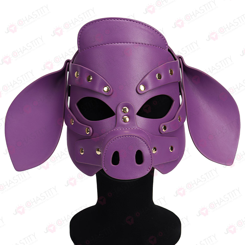 Pet Humiliation Roleplay Pig Mask