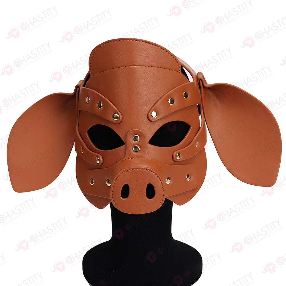 Pet Humiliation Roleplay Pig Mask