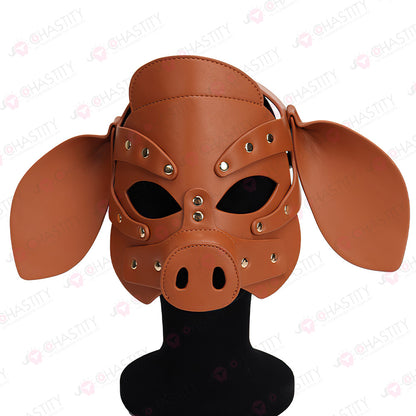 Pet Humiliation Roleplay Pig Mask