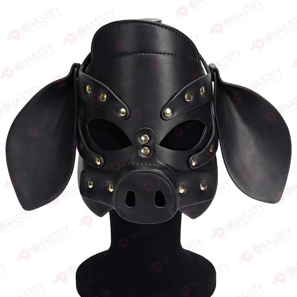 Pet Humiliation Roleplay Pig Mask