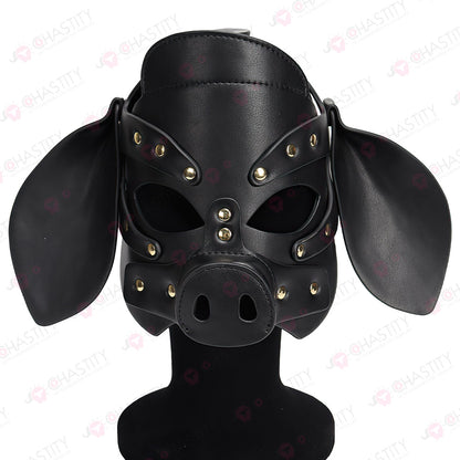 Pet Humiliation Roleplay Pig Mask