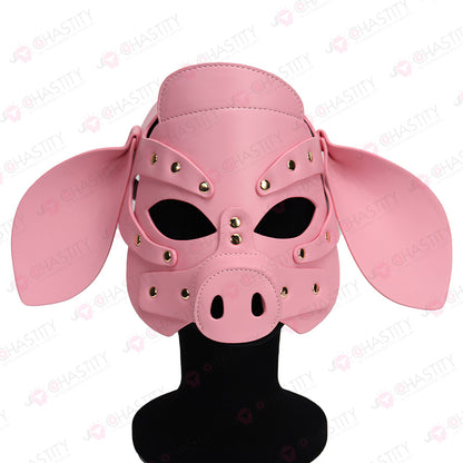 Pet Humiliation Roleplay Pig Mask