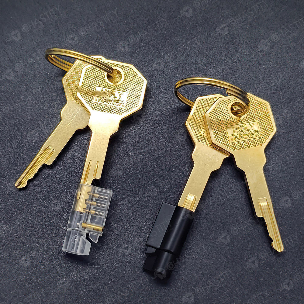 Plastic Replacement Lock Cylinder For Chastity Cage (Airport Security Lock)