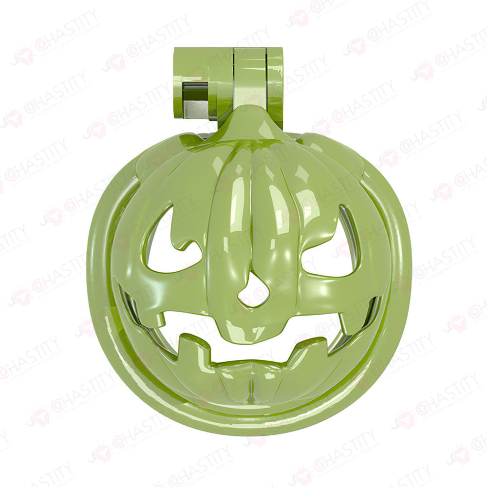 Pumpkin Halloween Chastity Cage