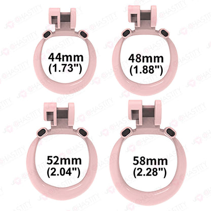 Q Peach Abstinence Adult Chastity Cage