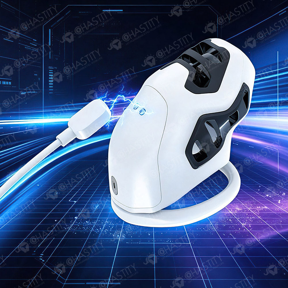 QIUI Thrillcage APP Vibrating Electric-Shock Chastity Device