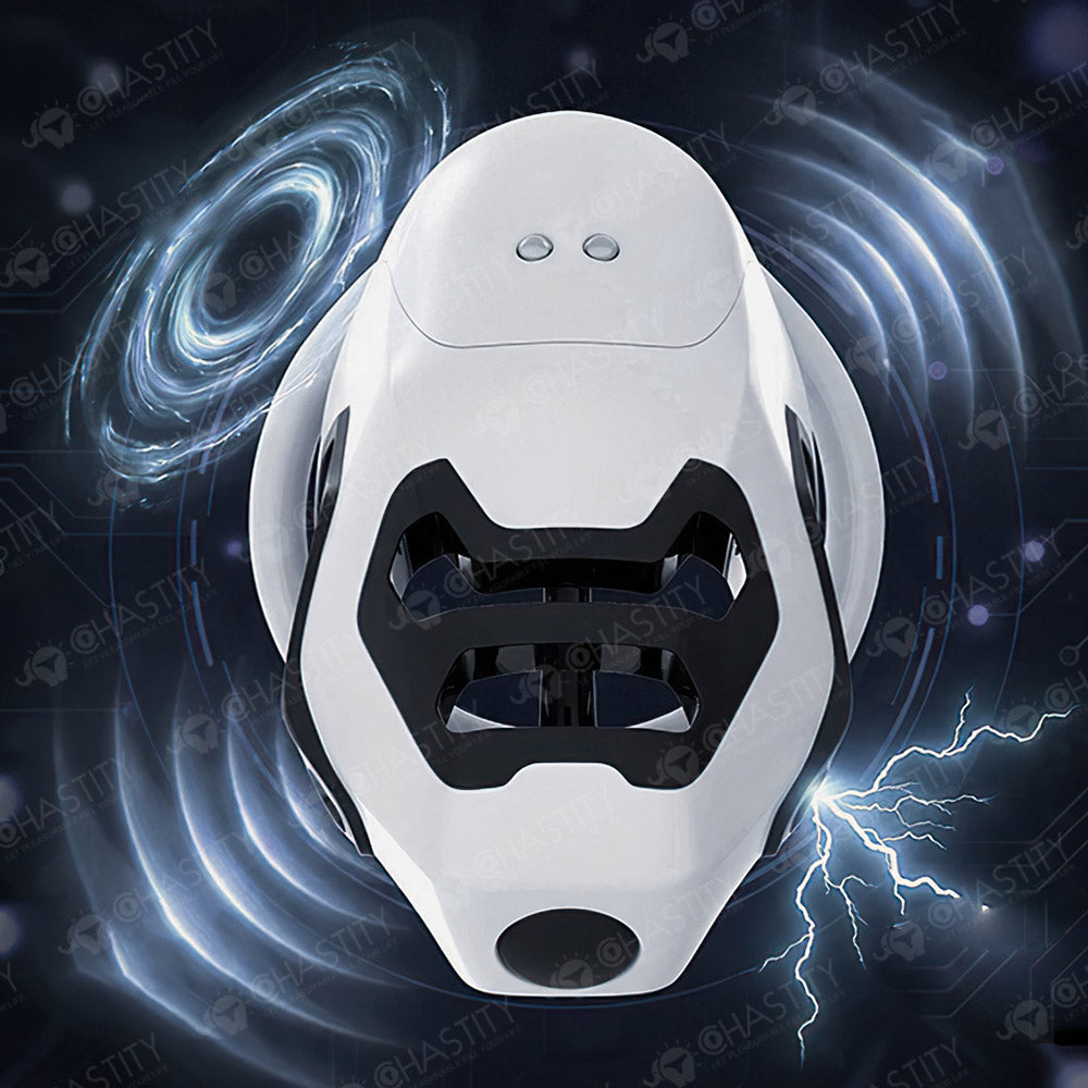 QIUI Thrillcage APP Vibrating Electric-Shock Chastity Device