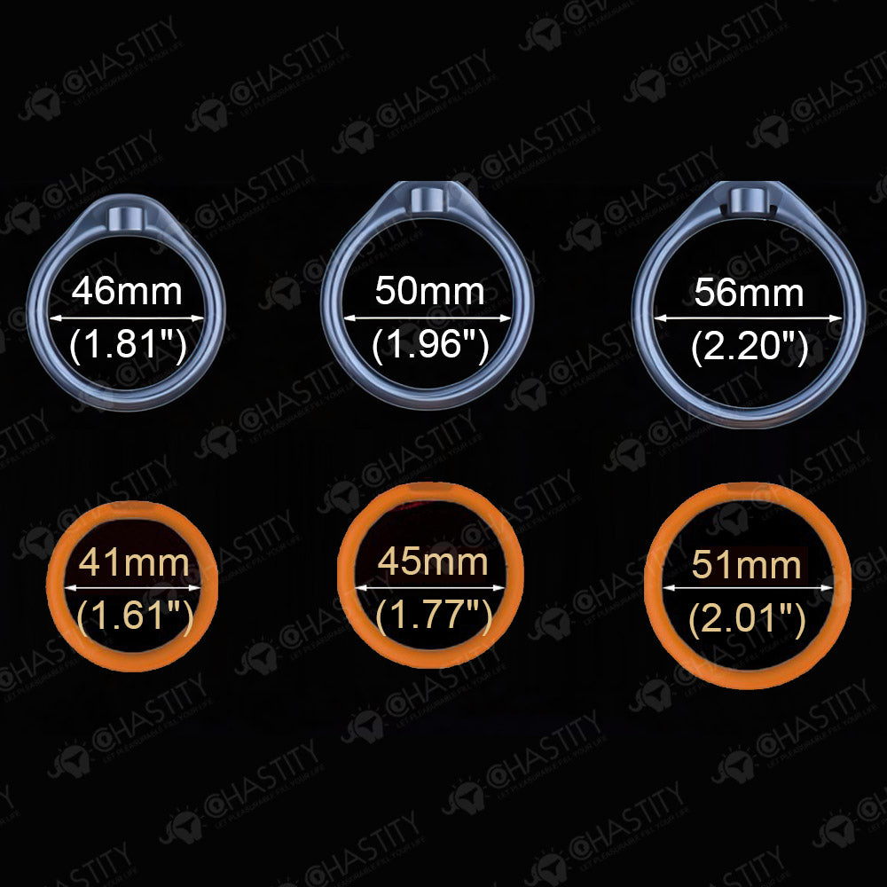 QIUI Thrillcage APP Vibrating Electric-Shock Chastity Device