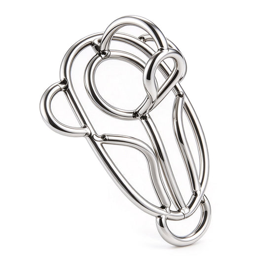 Raised-Profile Stainless Steel Fufu Clip