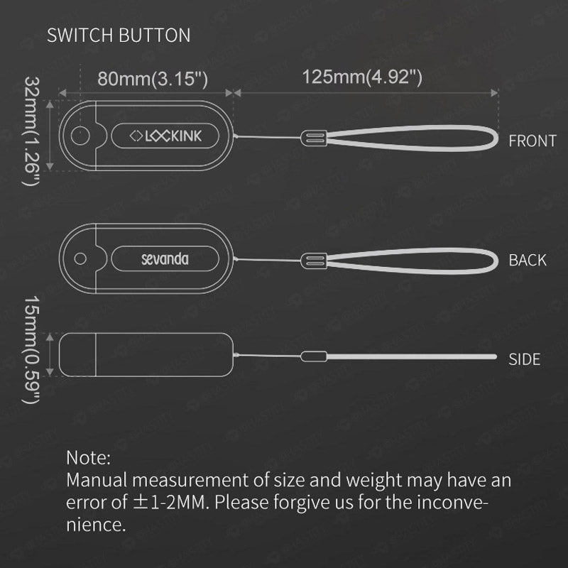 LOCKINK Remote AI Chastity Key Box​