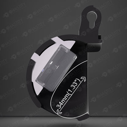 Remote-Controlled Color-Changing Light Up Chastity Cage