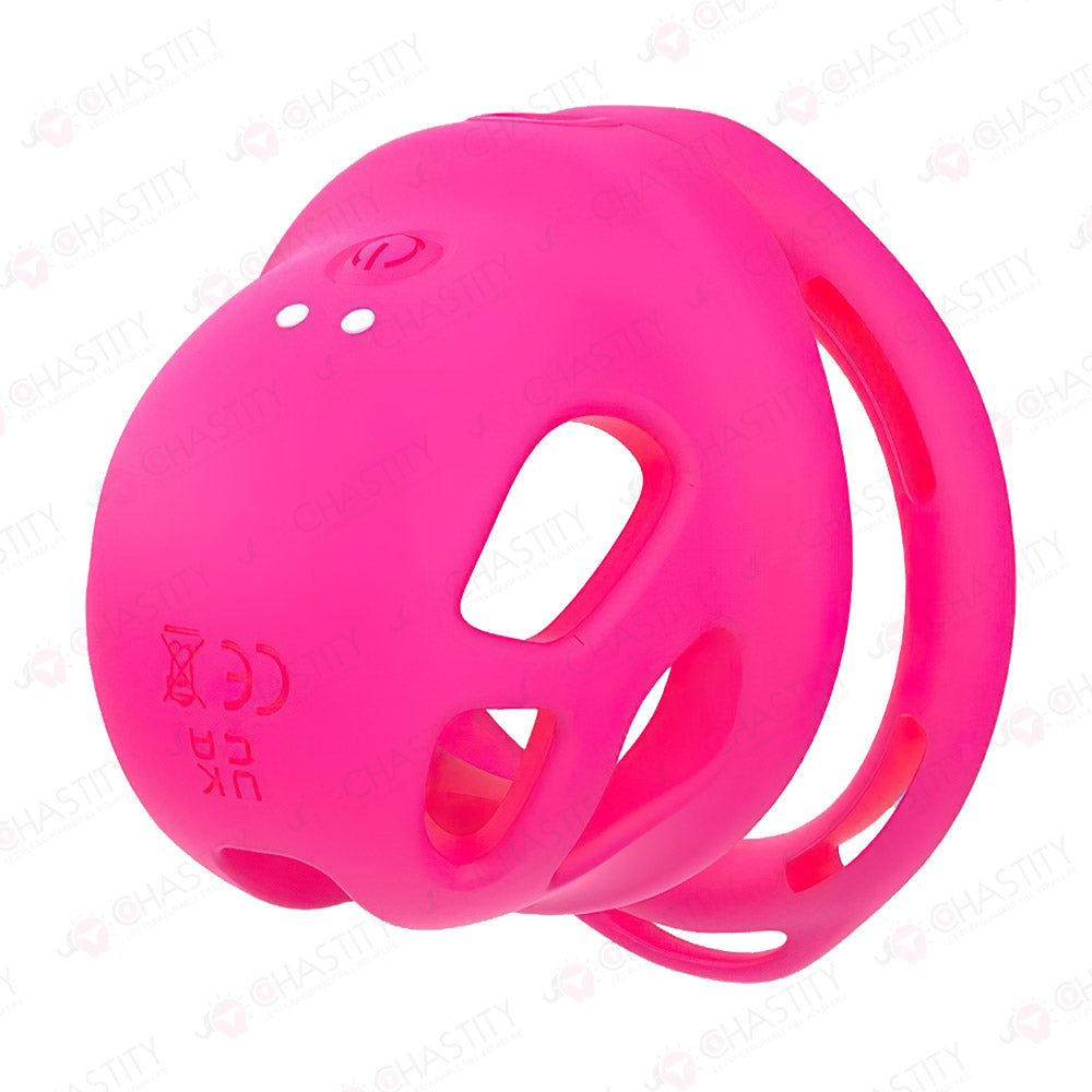 Remote-Controlled Vibrating Penis Cage MChastity Remote-Controlled Vibrating Penis Cage MChastity