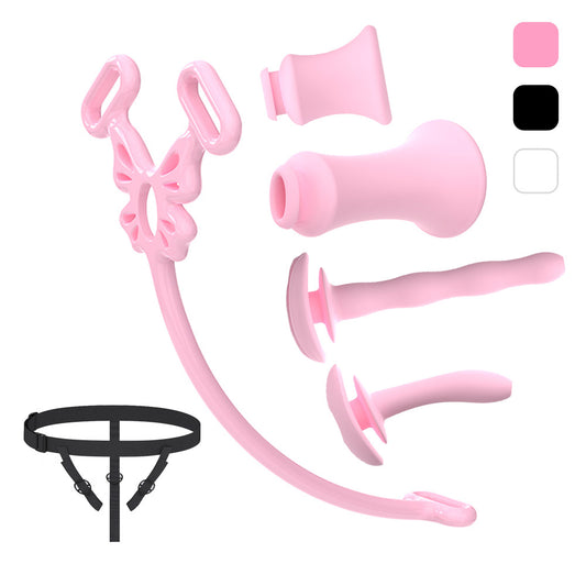 Removable Accessories Reverse Concave Device For Sissy Chastity Babes