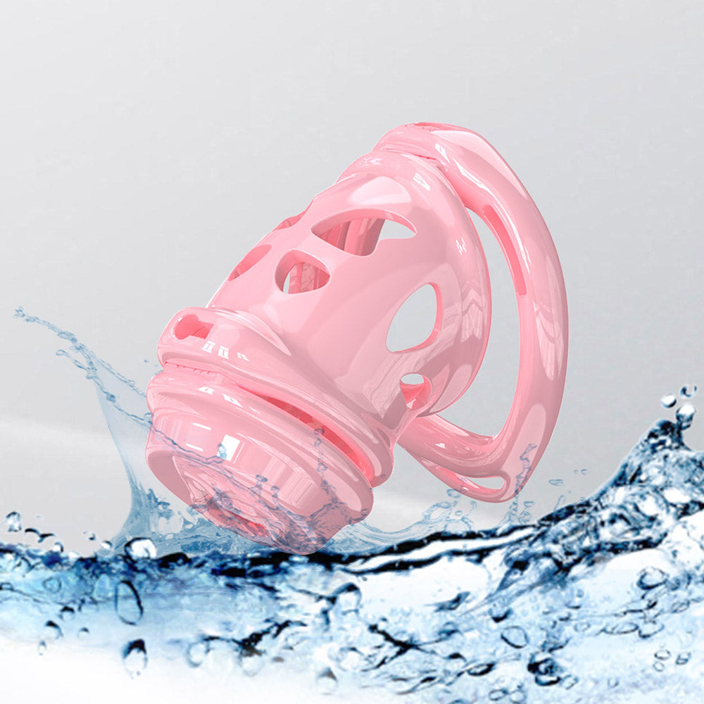 Removable Head Free-assembly Chastity Cage