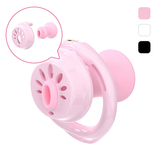 Removable Inverted Flat Chastity Cage