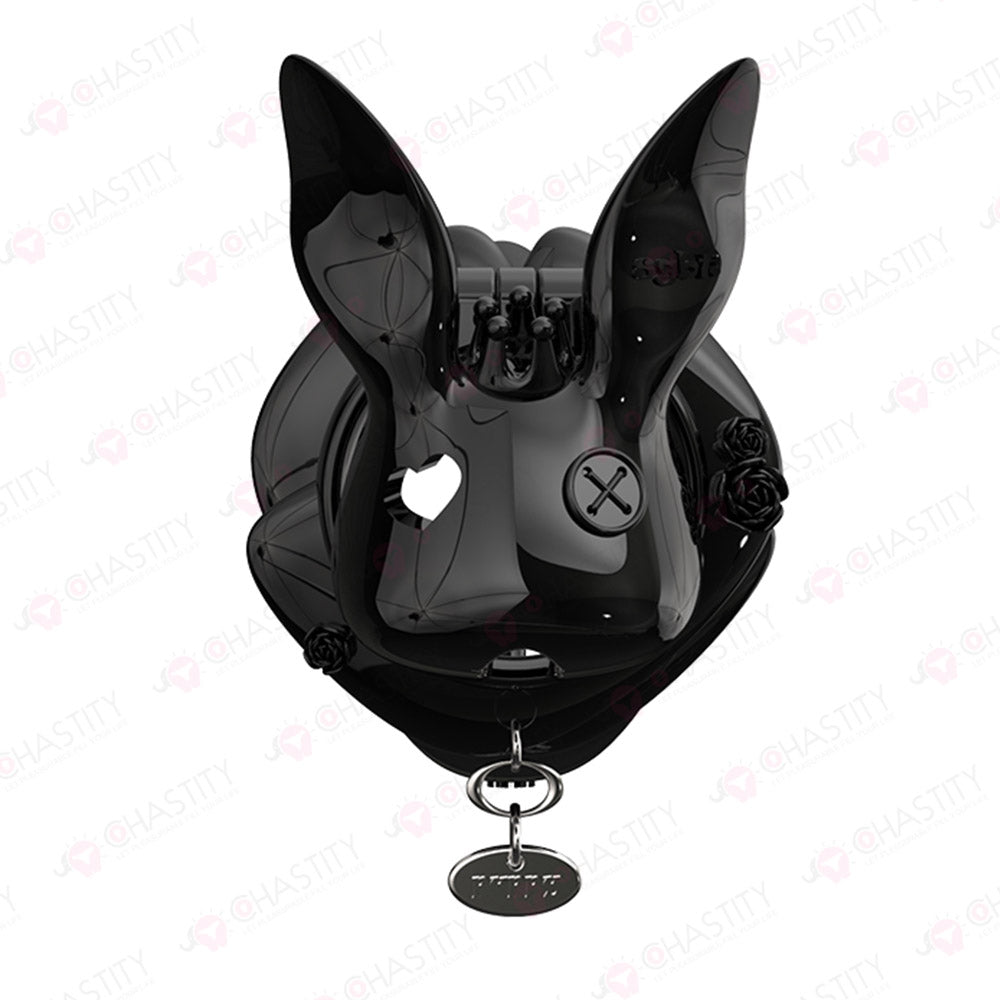 Rogue Rabbit Chastity Cage With Tail Anal Plug