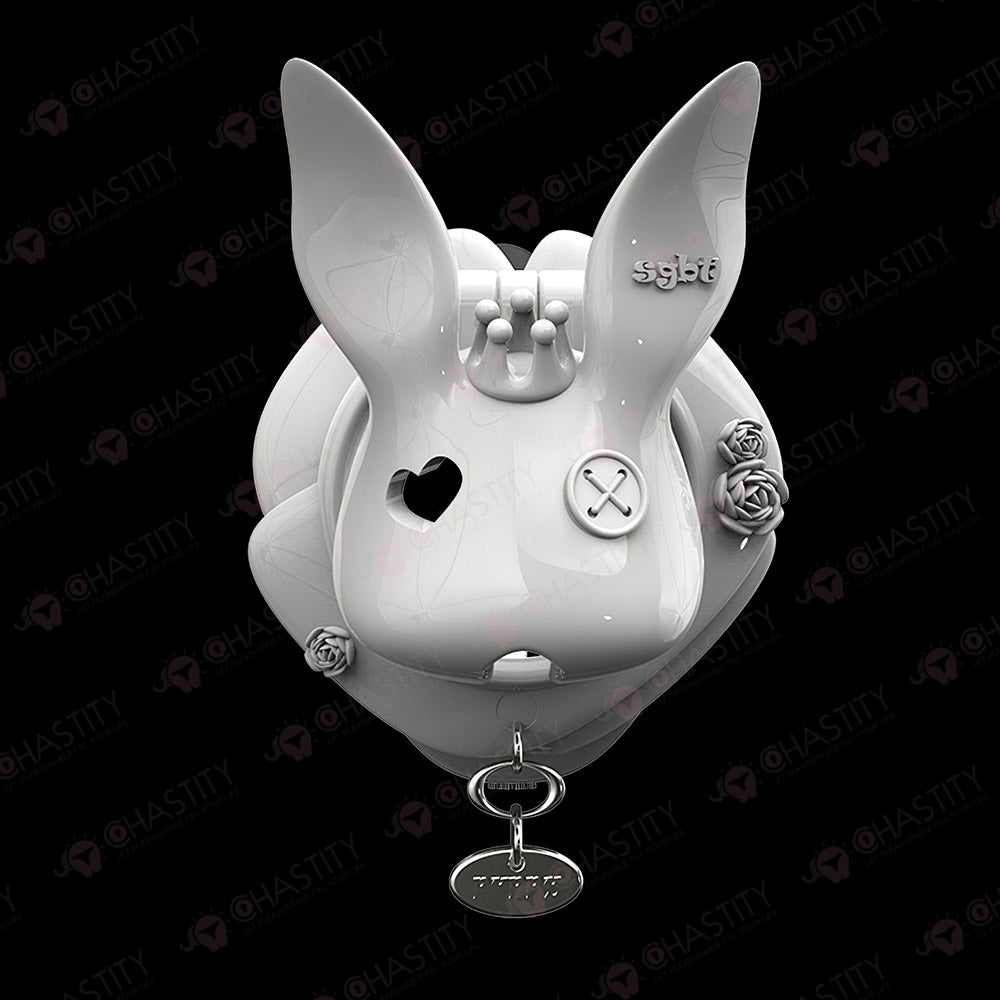 Rogue Rabbit Chastity Cage With Tail Anal Plug