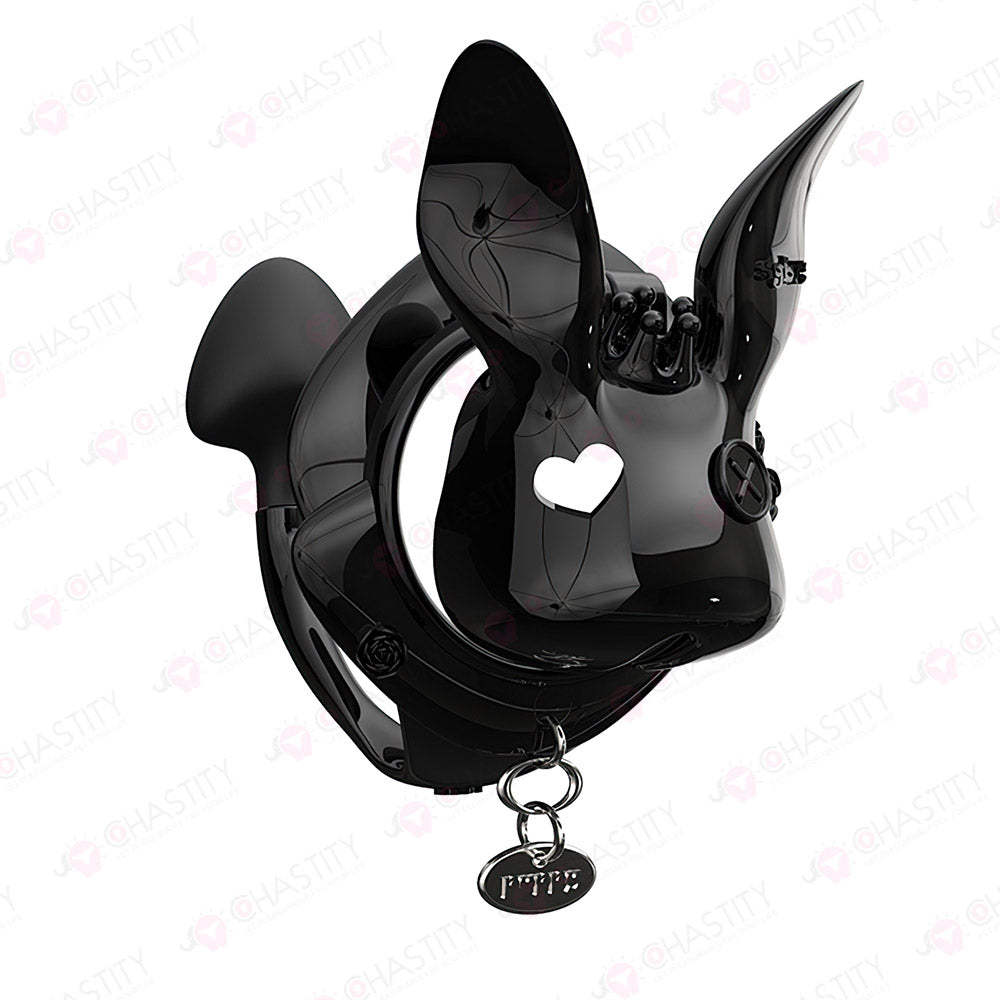 Rogue Rabbit Chastity Cage With Tail Anal Plug