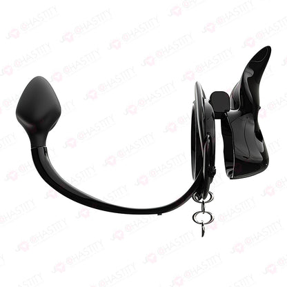Rogue Rabbit Chastity Cage With Tail Anal Plug