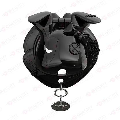Rogue Rabbit Chastity Cage With Tail Anal Plug