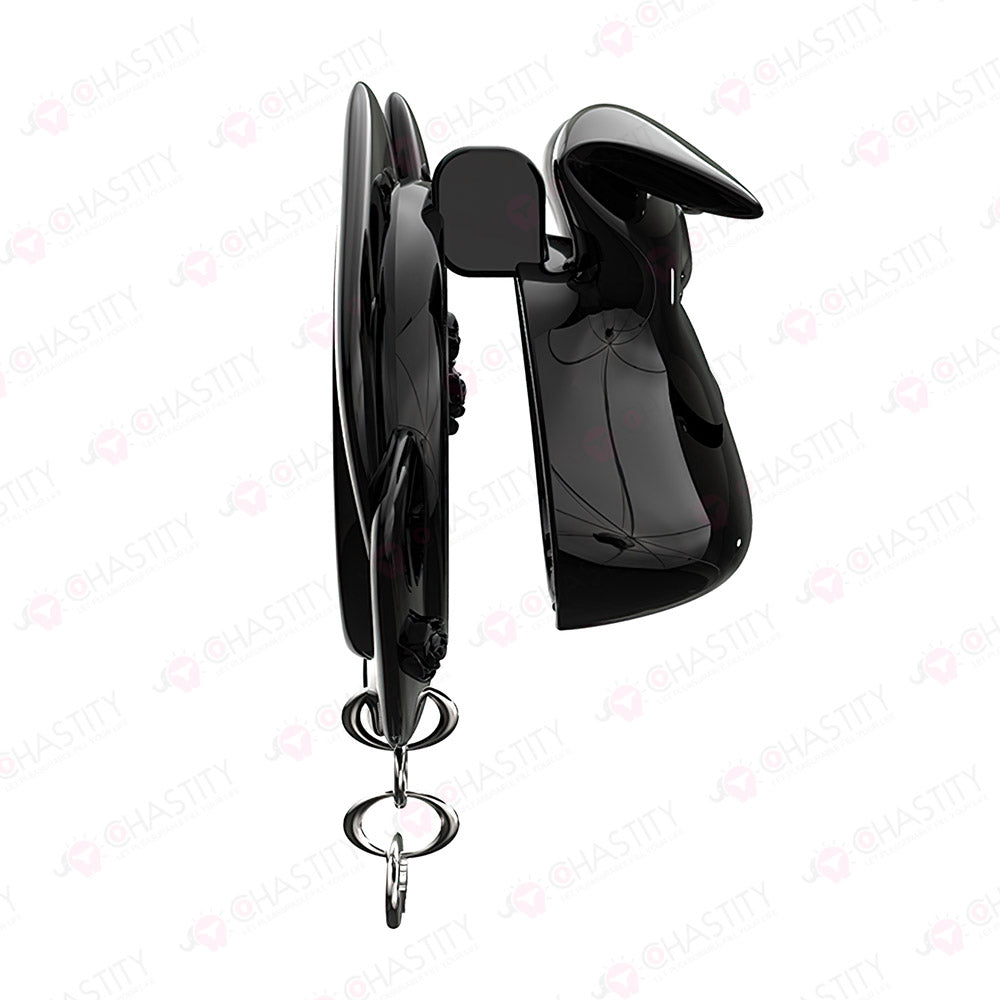 Rogue Rabbit Chastity Cage With Tail Anal Plug
