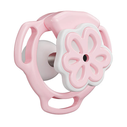 Rotary Adjustable Inversion Depth Chastity Cage (With 6 Wearable Rings)