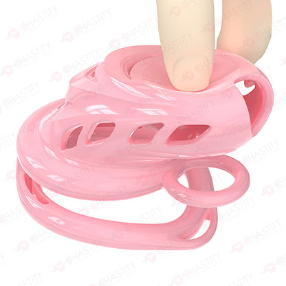 Rubber Cock Cage With Soft Nails Inside