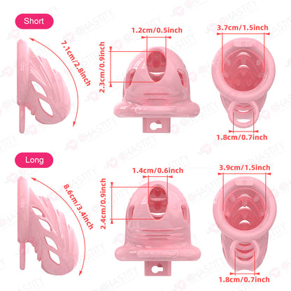 Rubber Cock Cage With Soft Nails Inside