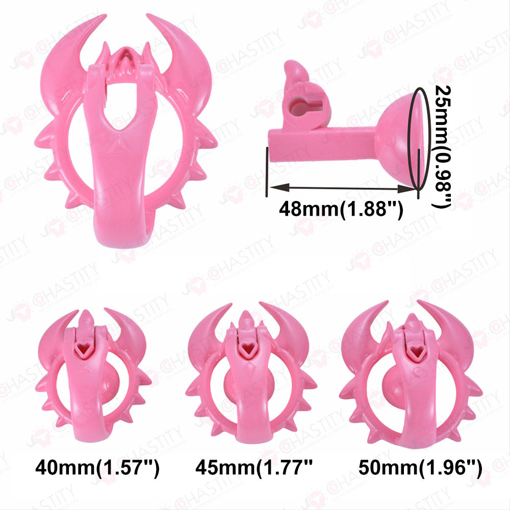 Scorpion Negative Bird Support Chastity Device