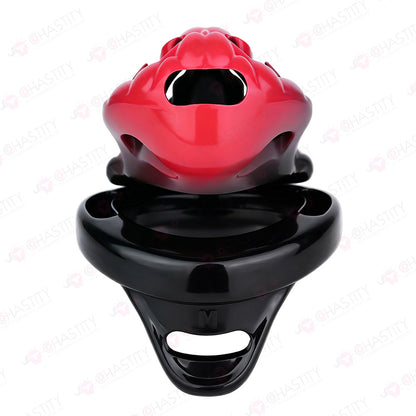 Seductive Snake Empress Strap On Chastity Cage