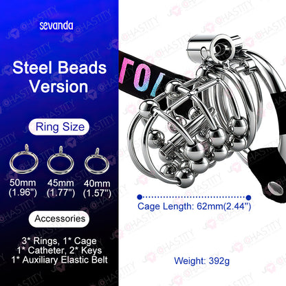 Sevanda Anti Pullout Chastity Cage