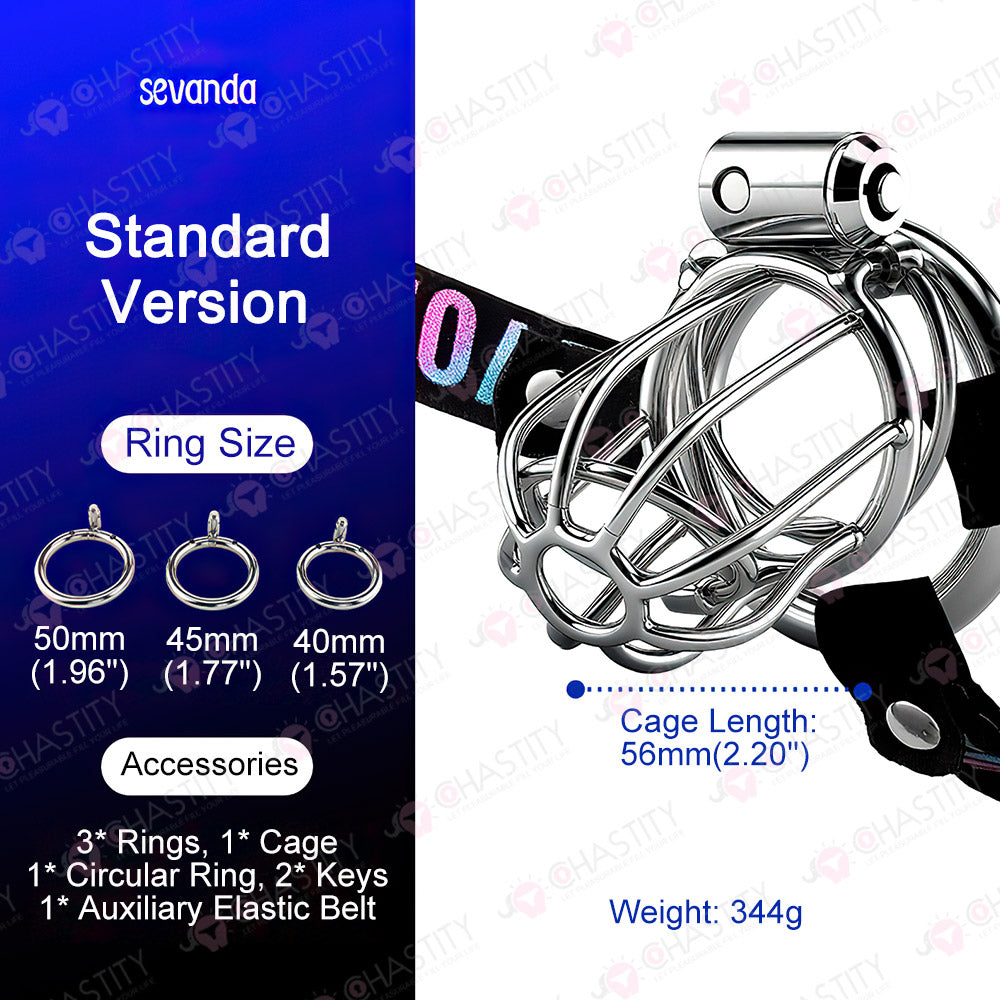 Sevanda Anti Pullout Chastity Cage